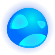 blue circle